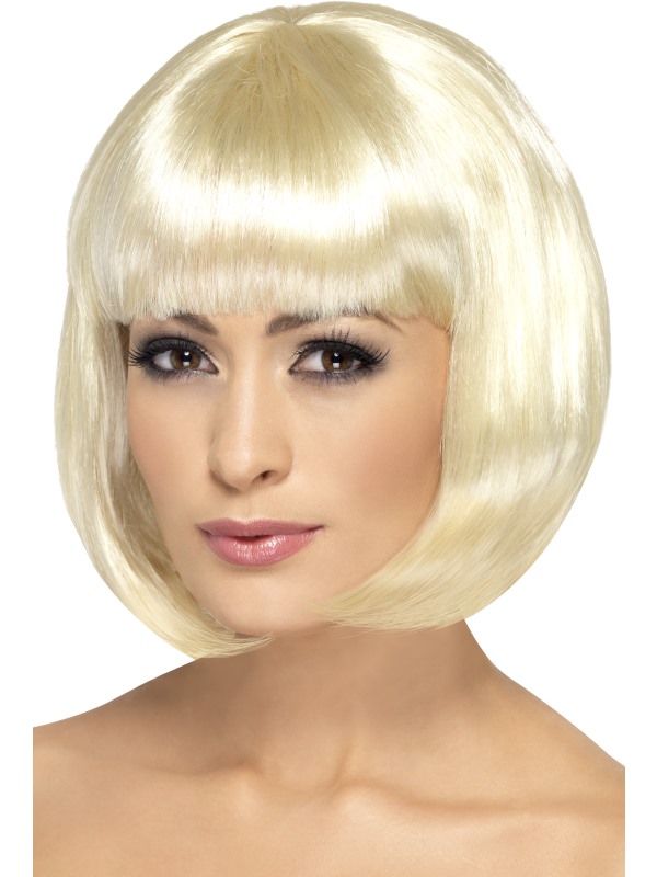 Glam Wig White 42144 - Poppers the Party Shop - Gloucester Road, Bristol